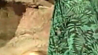 Blonde MILF Gets Her Pussy Drilled on Beach