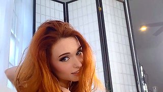 Tantalizing Busty Babe Goes Solo and Masturbates
