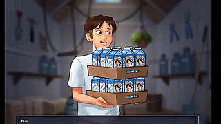 Summertime saga: breast milk delivery ep 115, 116