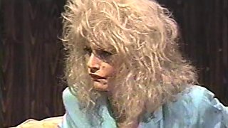 Amateur blonde ass fucked in the cloak room of a night club