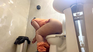 Amateur Camera in the Bathroom of the Hospital in Texas