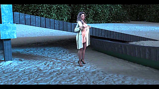 Breeze of Passion 7 - Exhibitionist Gets Caught at the Beach