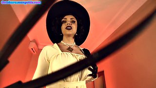 Lady Dimitrescu Pounds Man Slave in BDSM Hentai