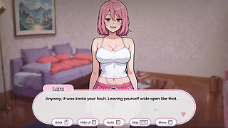 Alone with My Stepsister [ Taboo Hentai Game ] Ep.1 Seeing His Stepsis Panties Made Him Hard Right Away!