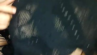 So66s66so shares passionate big tits brunette close up fishnets