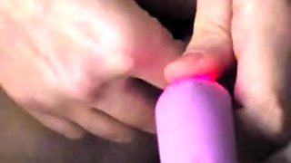 HOTT! Playing with rabbit sex toy & watching porn.