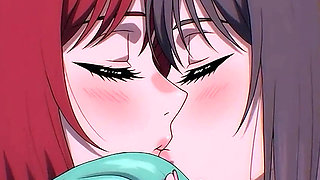AI Generated Cartoon content, Uncensored video of 18 Year old Anime Girl,  Lesbian Indian Kissing Orgasm of Mature Women