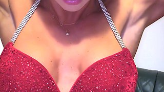Empress Sheena - Sheena Red Bikini Posing