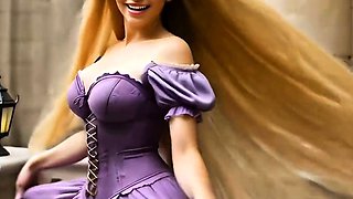 Sexy Outfit Rapunzel Drives Bold Castle Sex Mood-Ai