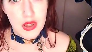 Princess Cum Bucket Our New Pet Slave