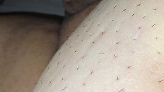 Step sister saw step brother big erection handjob his dick