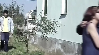 Hot Arab Wife Cheats on Husband with Two Friends - Anal Threesome & Titty Fucking
