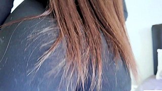 Thai teen Susi masturbating and fucking