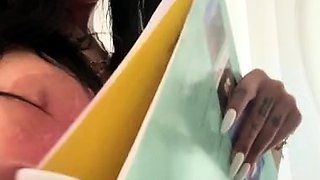 Brunette Solo Webcam Masturbation