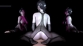 Goddess of Fantasy Lust: Curves in Motion - 3D Animation Hentai