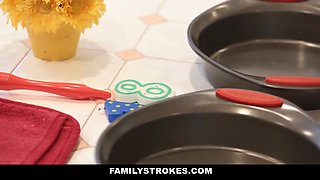 Risky birthday capers with step-father