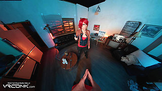 VR Conk: Busty Redhead Lilitth Sucks And Fucks In Borderlands Cosplay Parody