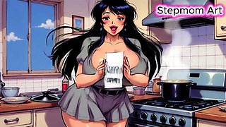 JOI Stepmom Spicy Ktichen - Come with me 100 Youll Cum - Hot Dirty Talk