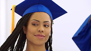 Kira and Scarlett pleasure Oliver in a steamy threesome