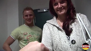 Older Redhead Lady Loves Them Young and Horny