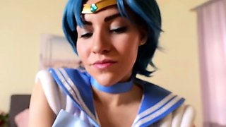 Miss Mila Rose - Hungry Giantess: Sailor Mercury Edition