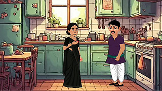 Cheating housewife with her bestfriend and her husband