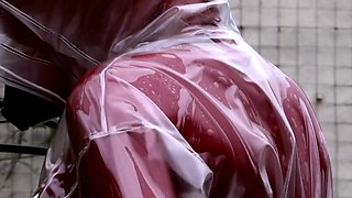 Latex outdoor sex