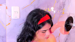 Hottest brunette solo webcam masturbation 2
