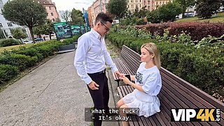Vip4k. gf fucks stranger in front of her bf
