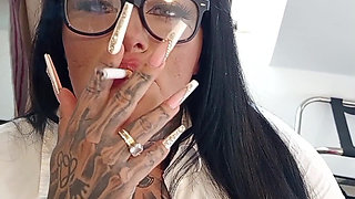Smoke and Blow!! Give Your Goddess Your Juice!!
