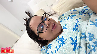 Mature Married Woman Having Anal Sex in an Orgy with Her Chubby Friend and Two Men