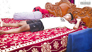 Desi Huge Milk Breast Step mom wants to suck her Step son huge Cock ( Full Movie )