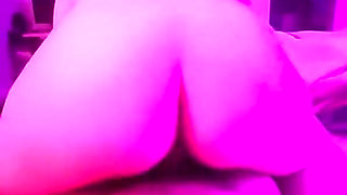 Chinese Stripper Rides Yummy Jimmy Reverse Cowgirl Style Until He Cums in Her Loose Pussy