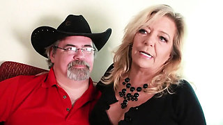 Karen Summer Dirty Granny Cuckold - Big Tits Blowjob & Big Ass Scene 01