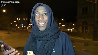 Pixie Pink gets a Visit! Pervert loves to Watch her Fuck Huge BBC Shaft! 1 on 1, Doggystyle, Cuckold