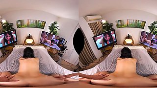 Delightful Japanese teen VR breathtaking adult video