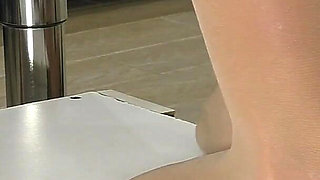 Cock Get Flattened (nylon) Hard