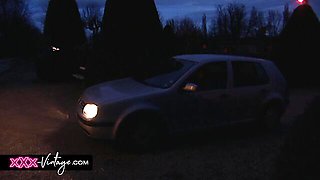 Hd dirt with indescribable bimbo from XXX-Vintage