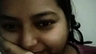 A Fat horny indian girl enjoying cock jerking bon webcam