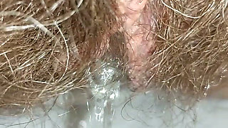 You Are My Toilet, You Are My Cleaner for Licking My Hairy Pussy