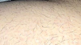 Blonde step mom grabs step son by the balls and try to jerk him off