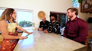 Taboo Thanksgiving Breeding Ceremony - Bisexual Gangbang!