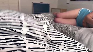 Redhead Stepsister Shares His Room Until Temptation Takes Over