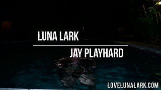 BBW Luna Lark Fucks Jay Playhard's BBC in the Pool