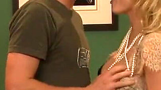 Holly is a busty blonde MILF who loves cock