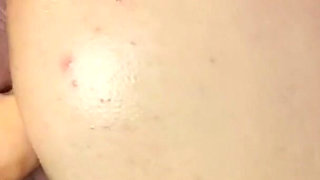 Chubby Girl Having a Lot of Fun with Huge Dildo Inside Her Pussy!