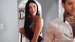 Role Reversal With Small Hands, Azul Hermosa - Brazzers