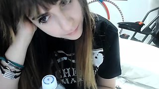 Emo Teen Becka Solo Webcam Masturbation Porn