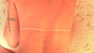 Queen Hotwife Plugged in the Ass and Mistreating Her Gentle Cuckold