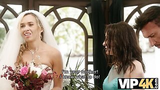 Easy-on-the-eyes Marco Banderas's wedding ceremony scene
